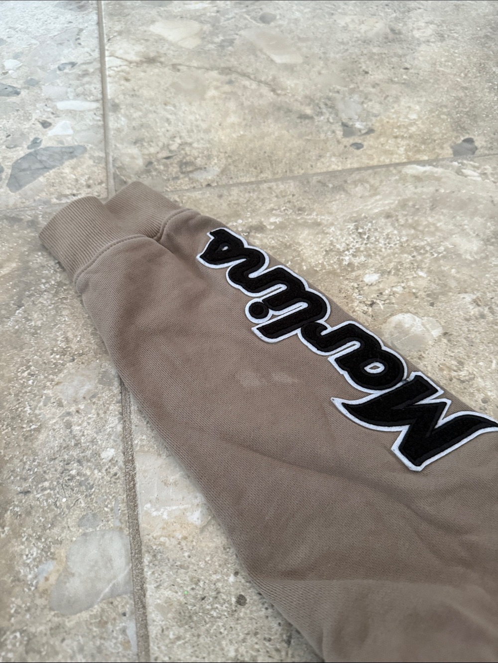 Miami Marlins Pro Standard Taupe Hoodie - Picture 6 of 6